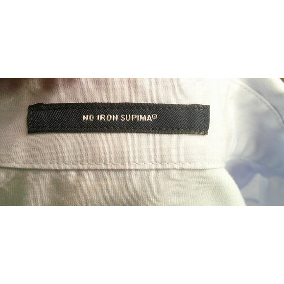 Lands' End Outfitters Button Down Collared Shirt Top Light Blue Plus Size 20W - Picture 5 of 6